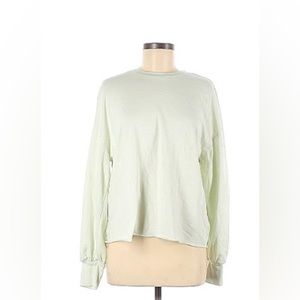 Treasure & Bond Size M Pullover Sweater Polyester Cotton Long sleeve High neck